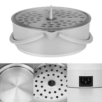 

Portable Silicone Electric Skillet Kettle Collapsible Folding Hot Pot Pan Travel K1AD