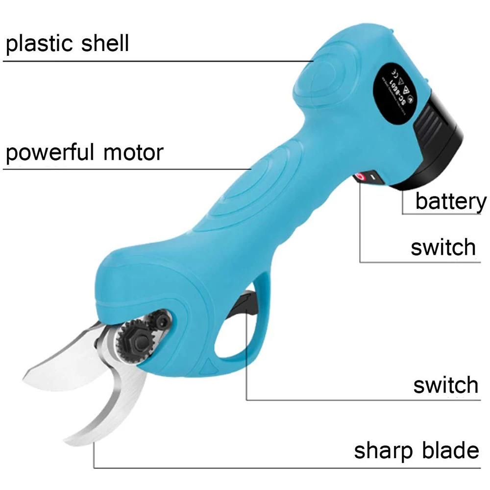 Электрические секаторы садовые инструменты электрический триммер для живой изгороди tagliasiepi elettrico литиевая батарея зарядка электрический