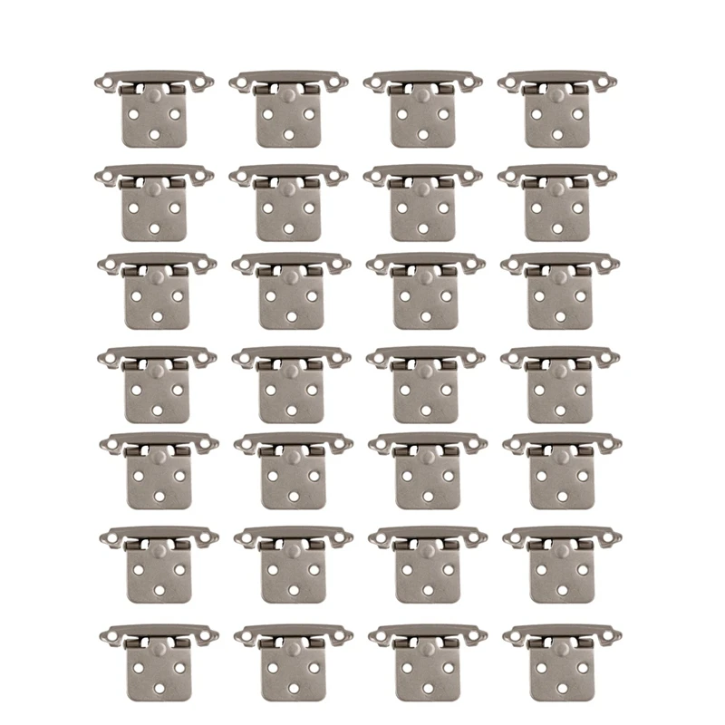 

Overlay Cabinet Hinge 15 Pair (30 Units) Self-Closing Decorative, Face Mount, for Variable Overlay Kitchen Cabinet Doors Oil Rub