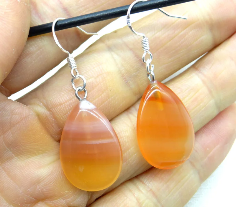 Natural stone Turquoises tiger eye Opal Quartz crystal Water drops Earring Pendant for diy Jewelry making Earring Accessories drop earrings pendant earrings dome teardrop earrings crystal earrings