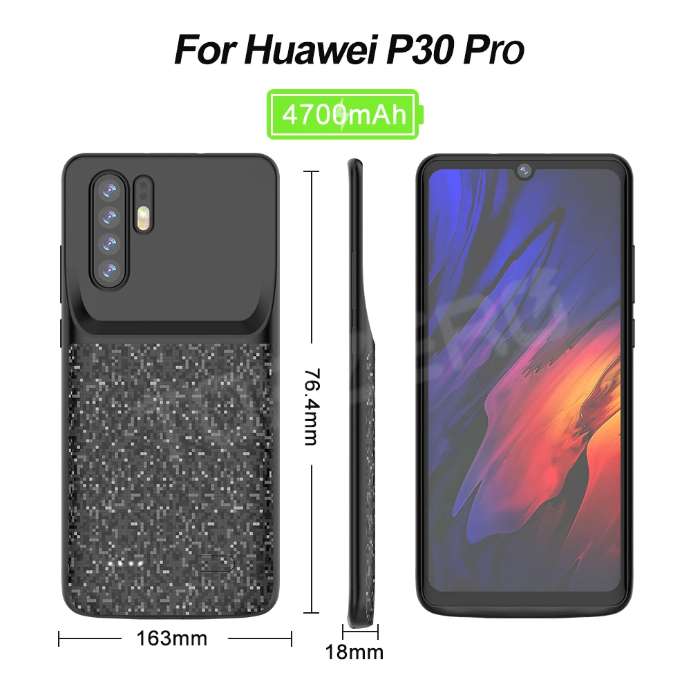 Батарея чехол для huawei Honor 8x 9x 10lite 20pro Сверхлегкий Powerbank чехол для huawei Коврики 20pro Nova 3i 4e P20lite P30pro Y7