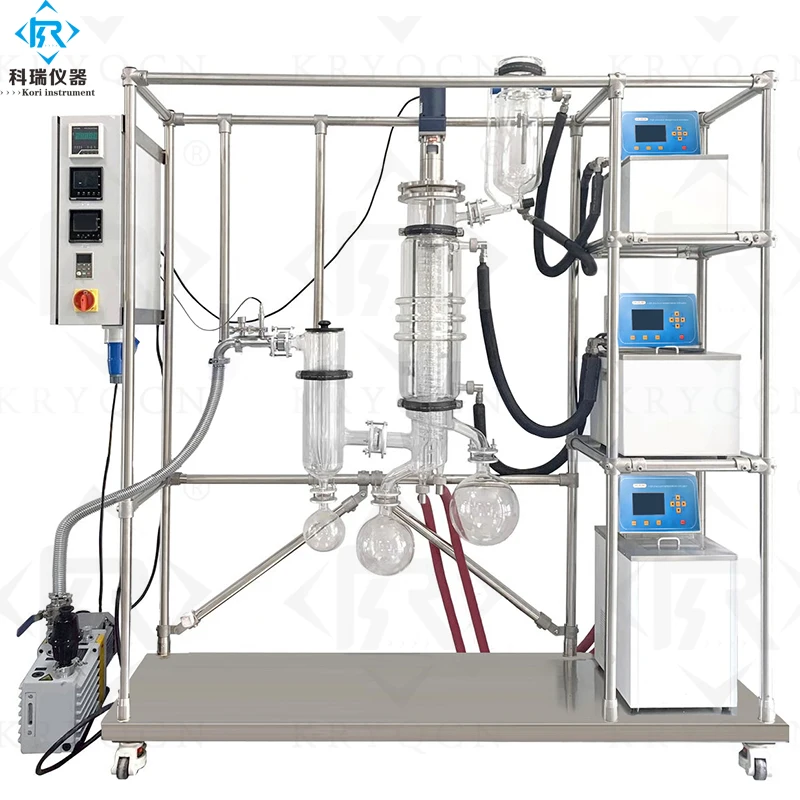 Wiped film molecular distillation 