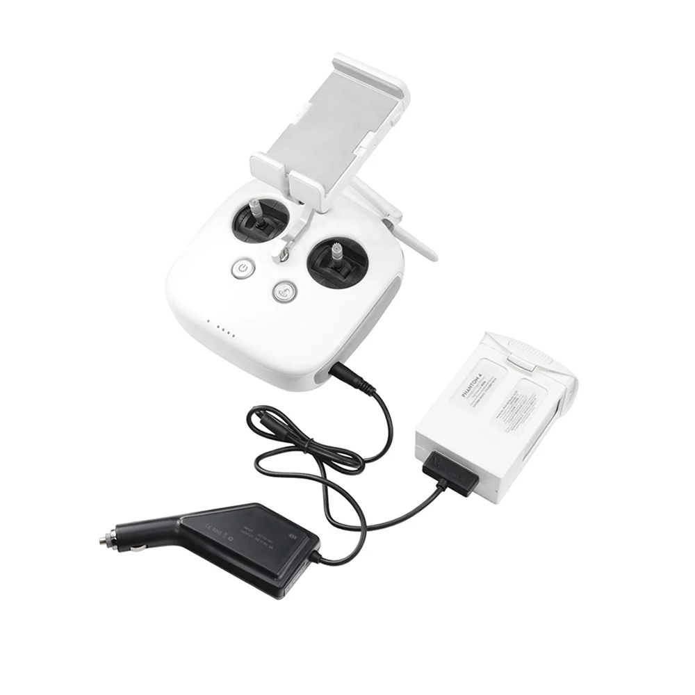 Автомобильное зарядное устройство 2 в 1 для DJI phantom 4/A/PRO/2,0 автомобильные наружные зарядные аксессуары для DJI Mavic PRO трехходовое автомобильное зарядное устройство батарея - Цвет: phantom4 A PRO 2.0