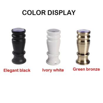 

1PC Furniture Legs Aluminum Alloy Metal Hardware Tube Floor Bracket Foot For Cupboard Coffee Table Chair TV Sofa Bed Cabinet