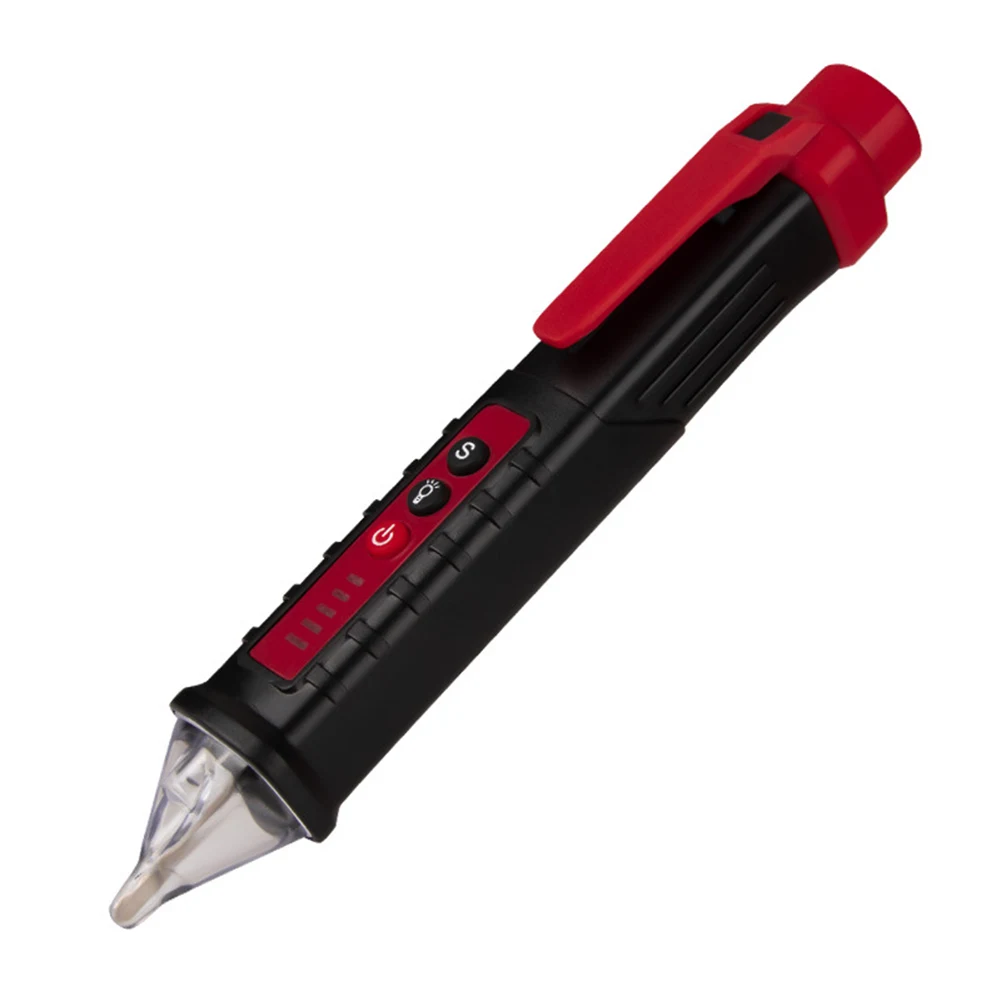 

AC/DC Digital Display Multi-function Induction Test Pencil Sound/Light Alarm AC / 12~1000V Non-Contact Voltage Detector