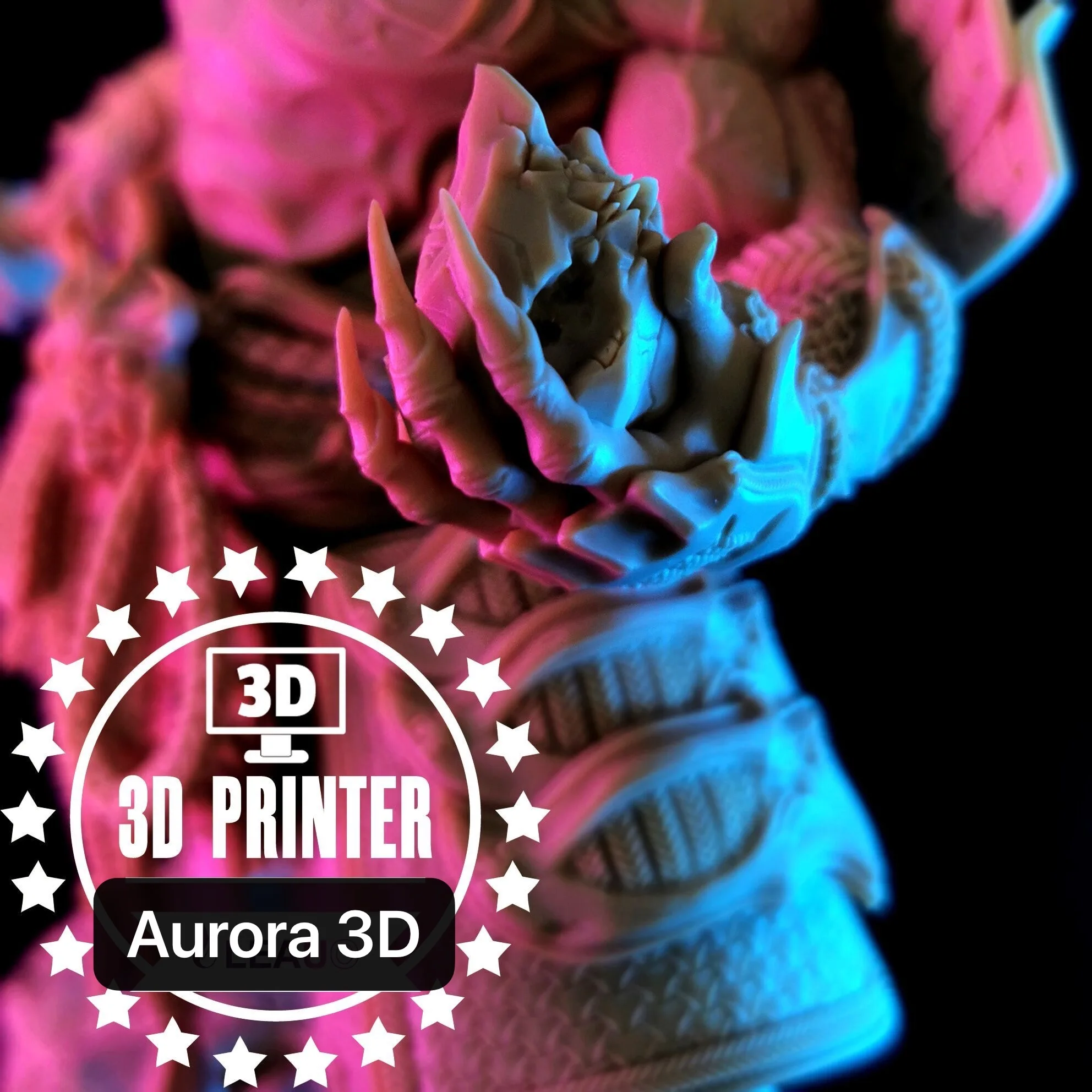 고강도 및 낮은 수축 모델 405nm UV 3D 프린팅 수지, Anycubic Nova B4 3D 프린터 소모품 1114-43 에 적합