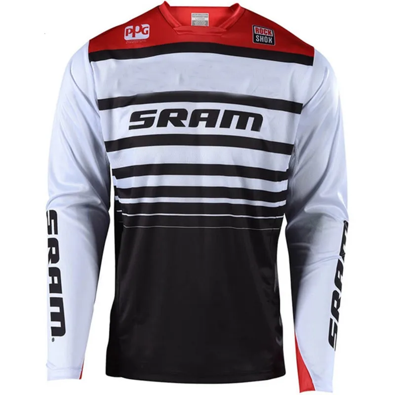 Новинка, moto cross Jeresy mx bmx mtb, Джерси для езды на горном велосипеде, скоростная, длинная, moto rcycle dh, moto spexcel, велосипедная майка hombre - Цвет: 5