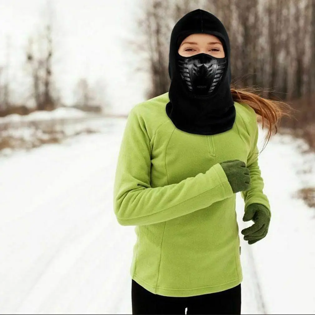 Зимняя Теплая мужская шапка Skullies, утолщенная ветрозащитная флисовая Кепка с капюшоном, Мужская Уличная велосипедная маска для бега Chapeu
