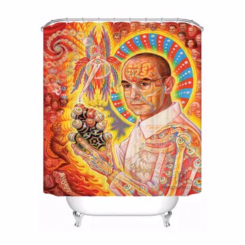 

Custom Tool Band Rock Metal Bathroom Acceptable Shower Curtain Polyester Fabric Bathroom Curtain #180320-02-210