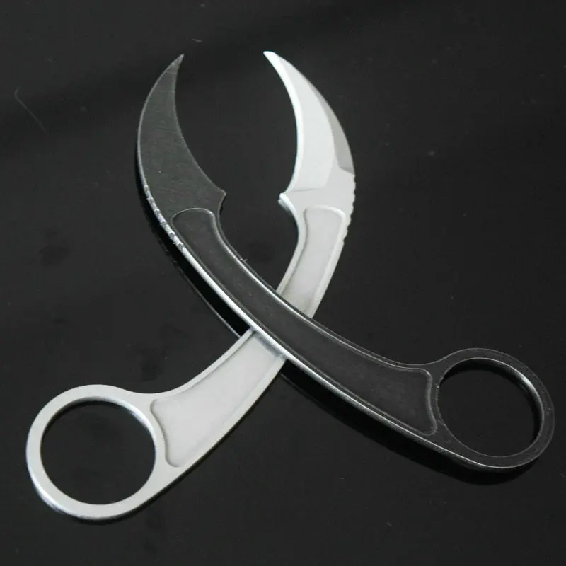 Trskt CS GO коготь нож Тактический Походный нож для выживания Karambit ножи карманный 440c Лезвие с K оболочкой, Открытый Edc инструменты, дропшиппинг