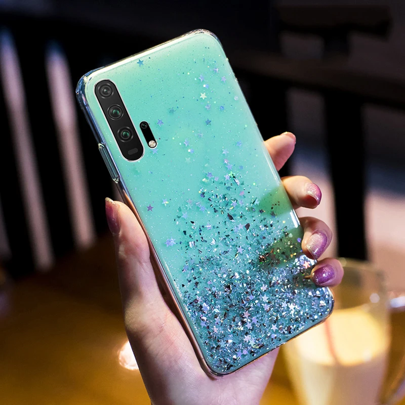 Силиконовые Bling Блестящий со стразами и пайетками чехол для huawei Коврики 20 P20 P30 Pro P10 Lite Nova 3 4 3i мягкий TPU Защитный чехол Honor 10 V10 V20
