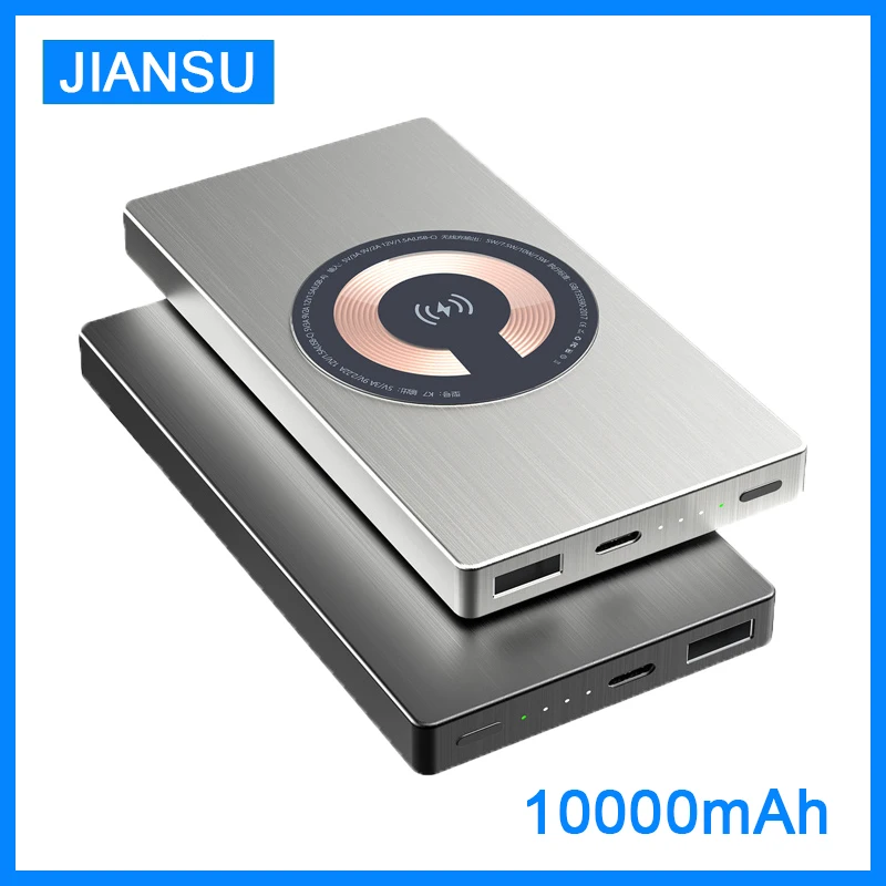 10000mAh Magnetic Wireless Power Bank For Magsafe PowerBank 20W Fast Chargers For iPhone 12 Pro Max Magsafing External Battery