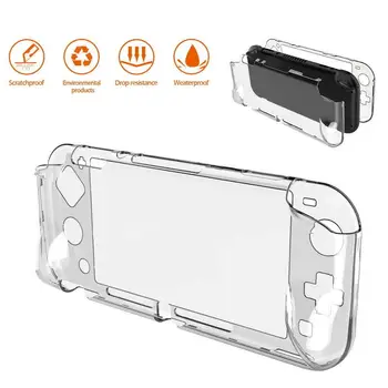 

Transparent Clear Shockproof Hard PC Protective Case Front + Back Full Cover for Nintendo Switch Lite Shockproof Anti-Scratch