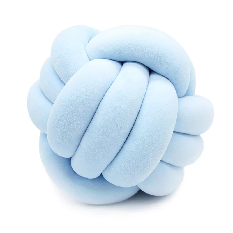 Fashion Newborn bumper Cushion Knot Pillow Baby bed kids cuddle pillow baby room decor Nursery 30*30cm