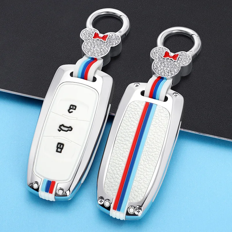 Copertura della cassa chiave a distanza dell'automobile per Geely Atlas Boyue NL3 EX7 Emgrand X7 SUV SUV GT GC9 accessori Shell Fob protetto - Hddd3678c58634967beb8e8b8cc1e25d3d