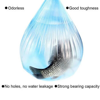 

6 roll Shopping Supermarket BagsThickened Packaging Transparents Disposable Household Garbage Bag Quality