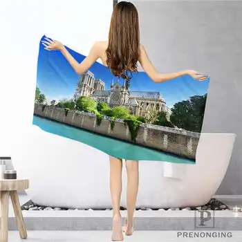 

Custom France-Paris-Notre (1) Bathroom Washcloth Towels Face Towel/Bath Towel Shower Towels Size 33x74cm/72x143cm#18-12-16-01-44
