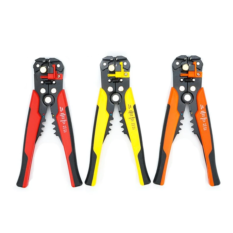 

Alloy Steel Multifunctional Wire Stripper Automatic Wire Stripper Cable Crimping Tool Cutting Repair Tool Pliers Electrician