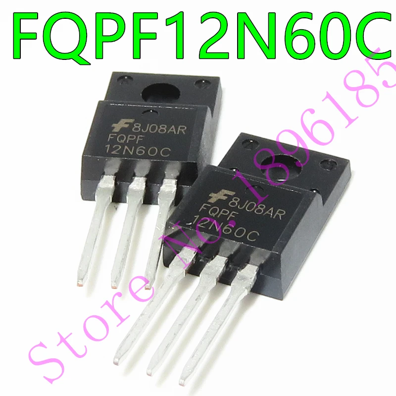1pcs/lot Fqpf12n60 Fqpf12n60c 12n60 12a 600v To-220f In Stock ...