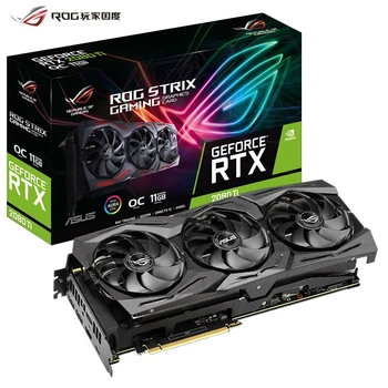 

Asus ROG STRIX - RTX2080TI O11G - GAMING graphics card GPU asustek computer graphics to eat chicken game graphics card game grap