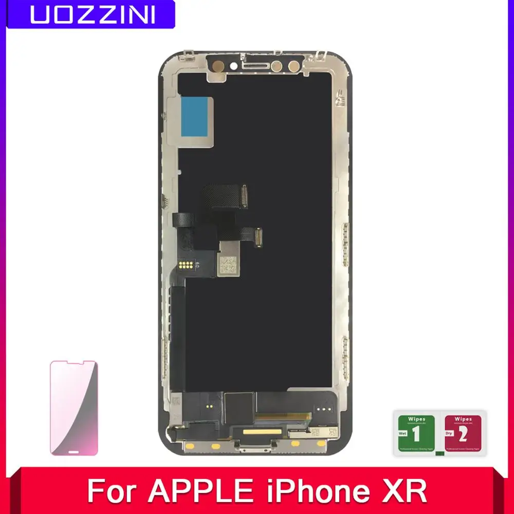 5 шт./лот протестированный класс AAA OLED Замена для iPhone XR ЖК-дисплей сенсорный экран с 3D сенсорным дигитайзером сборочные части