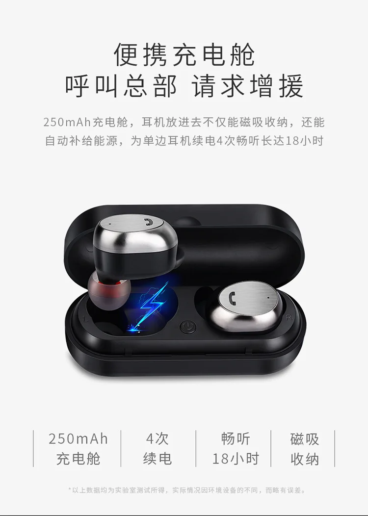 Новые товары M9 TWS Bluetooth наушники Беспроводные спортивные 4,1 стерео наушники-вкладыши двойные наушники для мобильного телефона 4,0