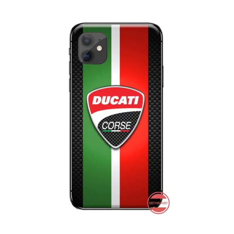 Ducati Corse чехол с логотипом для iphone 5 5S SE 5C 6 6S 7 8 plus X XS XR 11 PRO MAX|Бамперы| |