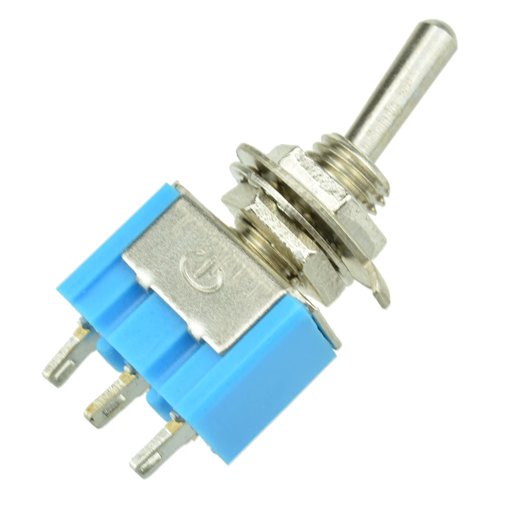 5PCS 3pin Mini Toggle Switch SPDT On-On NEW High Quality 