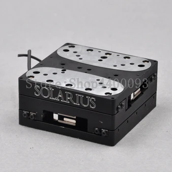 

SOLARIUS XY axis 125 * 125mm table size optical precision electric adjustment table Motorized Linear Stage