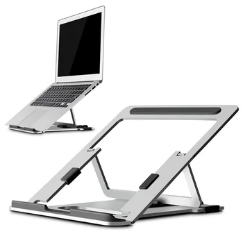 

Folding Aluminum Laptop Notebook Stand For iPad MacBook Air Pro Tablets Support Mount Bracket Holder