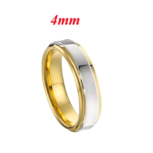 Classique USA taille 5 à 15 bijoux de mode occidentale bagues de mariage pour hommes et femmes titane Alliance amoureux Couples bague