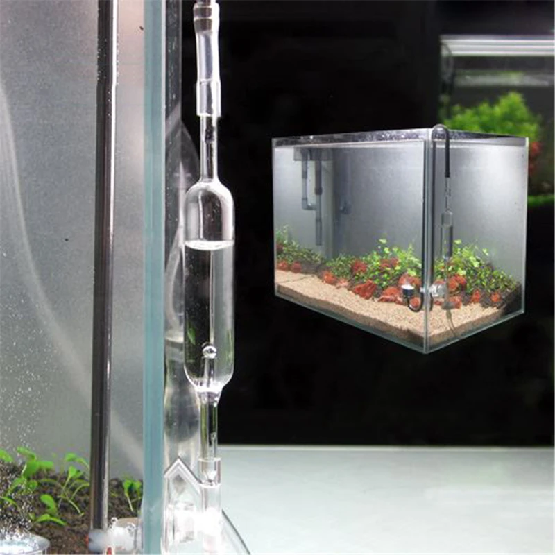 Aquarium CO2 Bubble Counter Water Plants Fish Tank CO2 Regulator Injection System Measurement Device Diffuser Accessories co2 regulator aquarium co2 diffuser aquarium co2 accessories