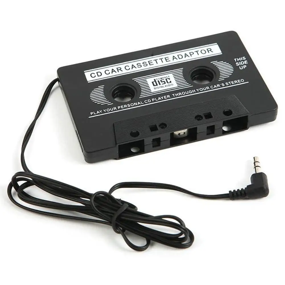 PRENKIN Cassette del Coche Adaptador de 3,5 mm AUX AUX Adaptador de Cassette de Coche Conector Macho Cinta de Casete Converter para Reproductor de CD MP3 