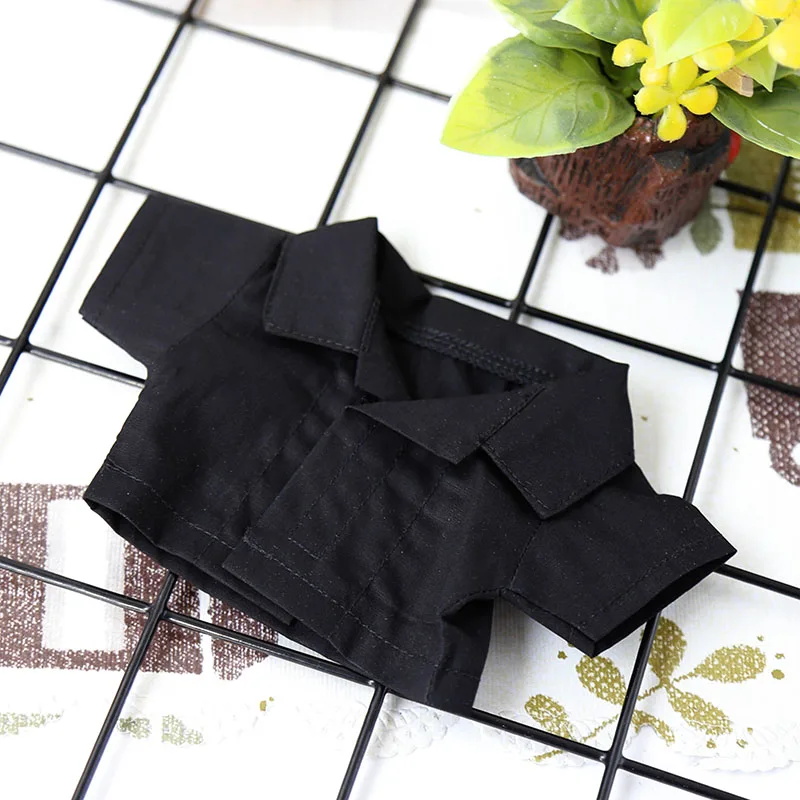 2 only clothes 20 см EXO кукла платье рубашка с сплошной цвет джинсовые блузки шорты кукла аксессуары для кукольной одежды - Цвет: 2 only clothes