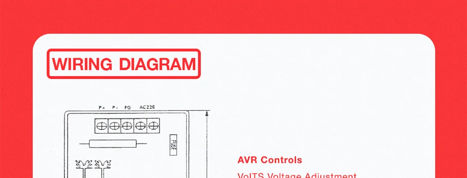 GB15A регулятор avr универсальный дизельный бесщеточный генератор запасных частей
