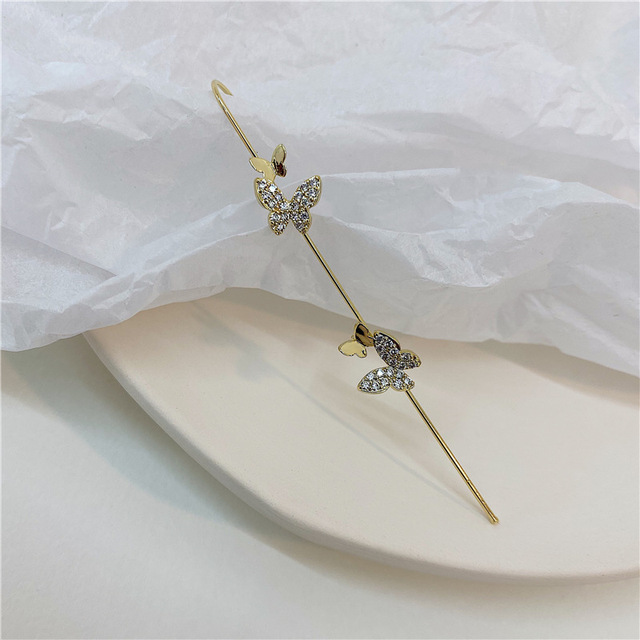 on leaf earrings ear wrap crawler hook earrings tragus piercing earring hooks earcuff for women fashion jewelry pendientes