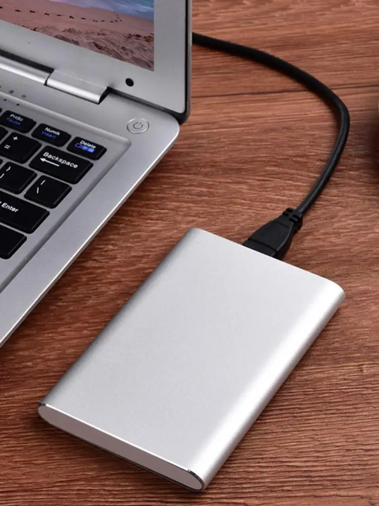 TYPE-C Mobile Hard Disk Box 2.5 Inch Laptop Stainless Steel External Shell Reader For Scratches Prevention