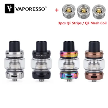 

Hot Original Vaporesso SKRR S Subohm Tank 8ml with 3pcs 0.2om QF Meshed & 0.15ohm QF Strips for Luxe Mod VS SKRR Tank/ NGR Tank