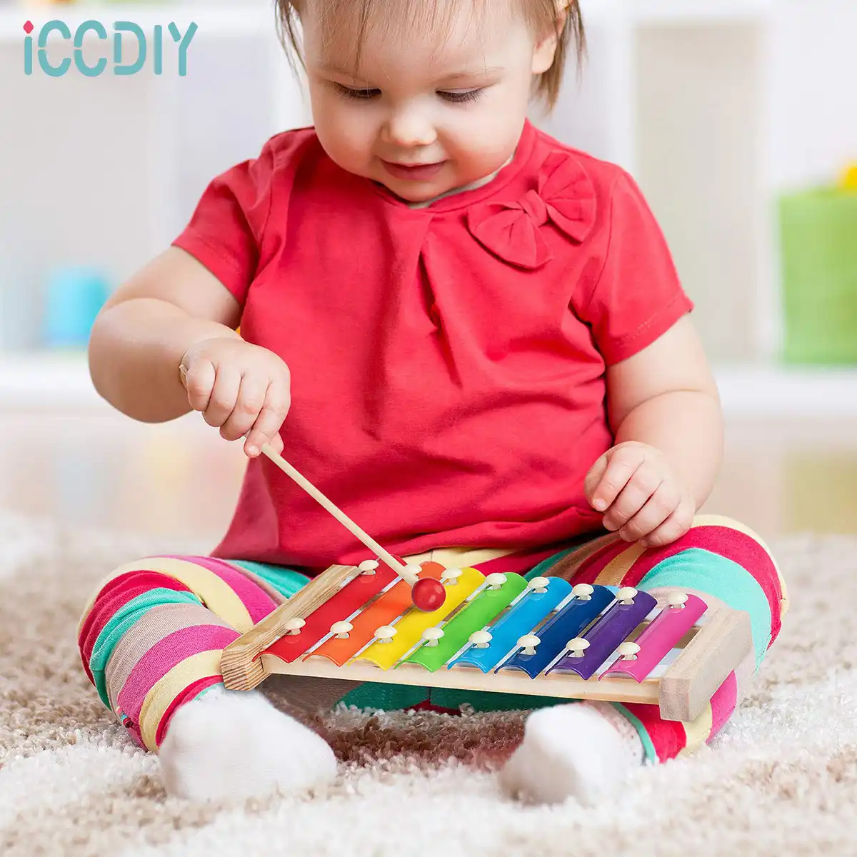 Instrument De Musique Pour Enfants Percussion 1 2 3 Ans Bebe Education Precoce Instrument De Musique Educatif Jouet Bebe Xylophone Aliexpress