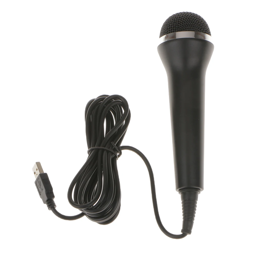 USB Wired Handheld Microphone for PS3 / Xbox One / Xbox 360 / Wii / PC