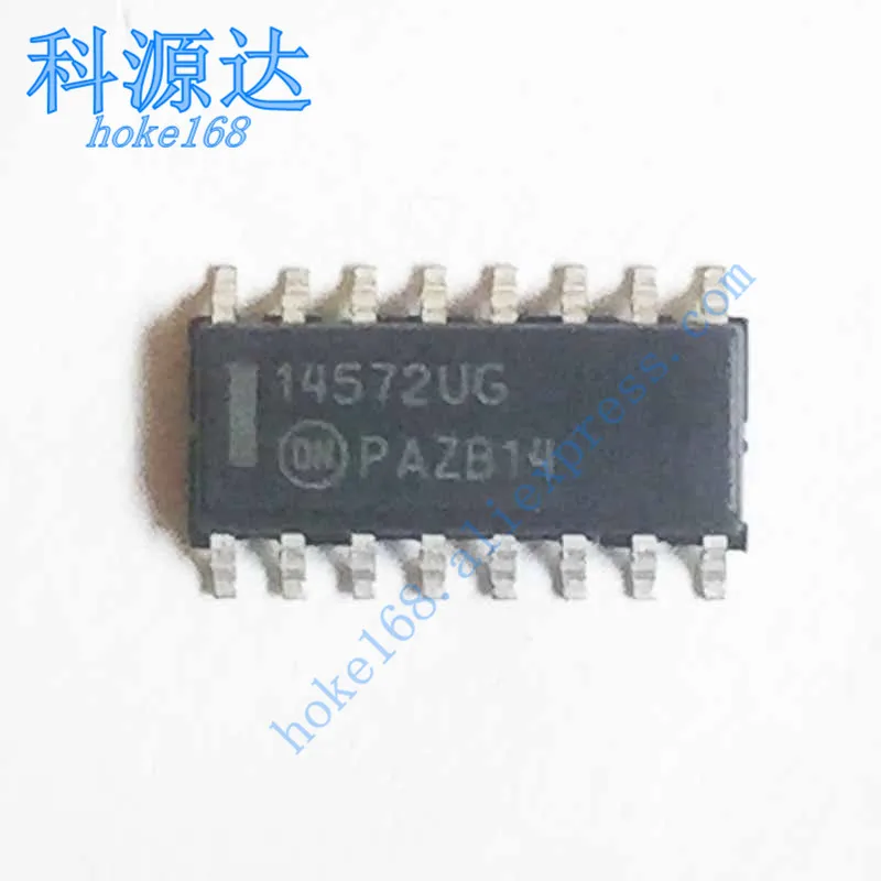

10pcs/lot MC14572UBDR2G 14572UG SOP16 14572UBDR2G SOIC16 In Stock