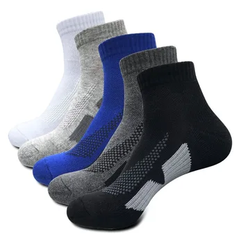 

Sports Basketball Socks Men's Autumn Winter Stockings Breathable Sweat-absorbing Adult Thickened Towel High Elastic Socks Male