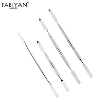 Косметическая Палетка для макияжа из нержавеющей стали, лопатка, ложка, палочка, крем-спонж для основы, инструмент для смешивания, аксессуары для ногтей, красота