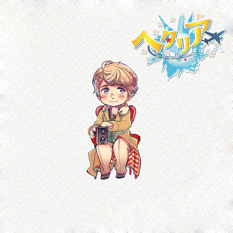 G 1 шт. APH Hetalia: Axis Powers акриловый кулон мультфильм Ивана Брагинского Печатный брелок сумка брелок в стиле аниме Декор реквизит для косплея новые подарки - Цвет: G