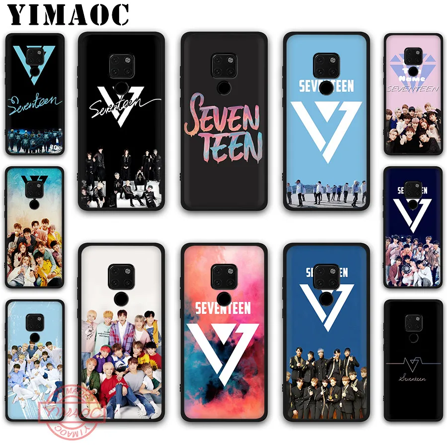 YIMAOC Seventeen 17 Kpop Bands Soft Silicone Case for Huawei Mate 10 20 30 Lite Pro Nova 2i 3i 3 4 5i 2 | Мобильные телефоны и