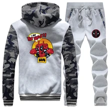 ^#Cheap Funny Deadpool Print Men Tracksuit Set Fleece Hoodie Jacket+Pants Sweatshirts 2 Piece Set Hoodies Sporting Suit Superhero Coat ^#Cheap Funny Deadpool Print Men Tracksuit Set Fleece Hoodie Jacket+Pants Sweatshirts 2 Piece Set Hoodies Sporting Suit Superhero Coat