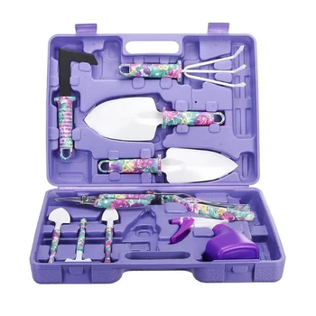 

Portable 10PCS Garden Tool And Bonsai Shovel Tools Set Garden Scissors With Gloves Gardening Outdoor Cleaning Tool dropship