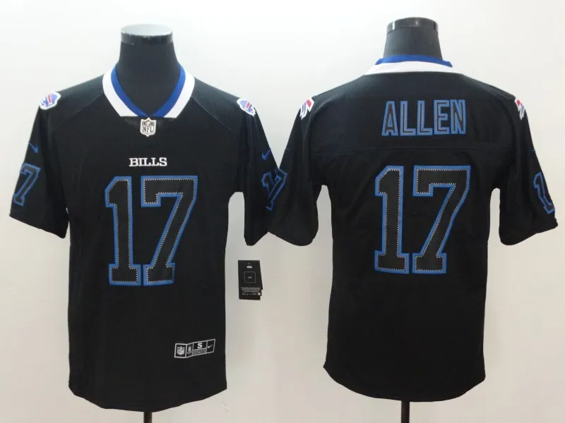 Men Buffalo Высококачественная Мужская Джерси Josh Allen Bills e - Цвет: Men