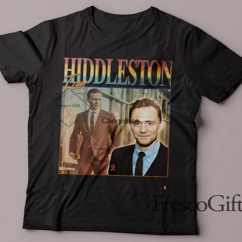 Рубашка Tom Hiddleston винтажная рубашка в стиле ретро футболка другие цвета | Мужская