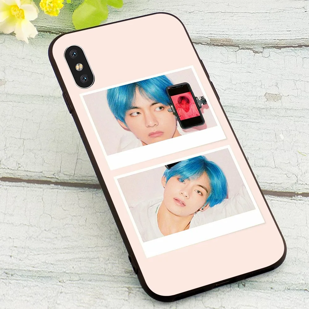 Парк Цзиминь Kpop телефон чехол для iPhone SE чехол X XR для детей 5, 7, 8 Plus, 6, 6 S, 5S Xs Max 11 Pro Чехол из мягкого ТПУ